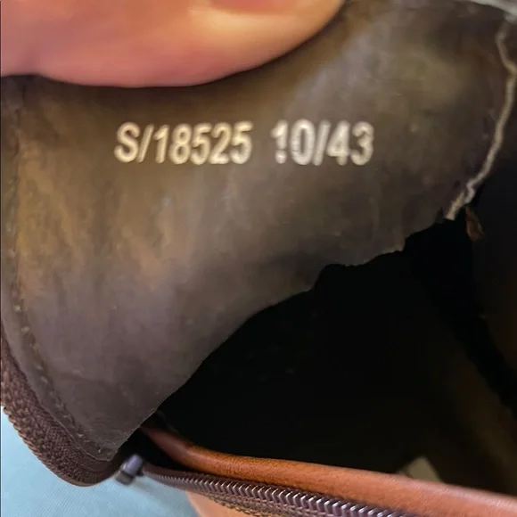 Franco Vanucci Men's Brown Leather Zip and Stretch Chelsea Boots - Picture 4 of 12